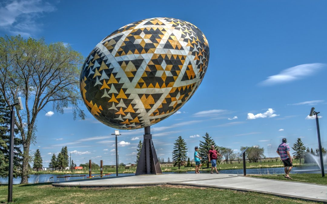 World’s Largest Easter Egg, Vegreville, Alberta, Canada