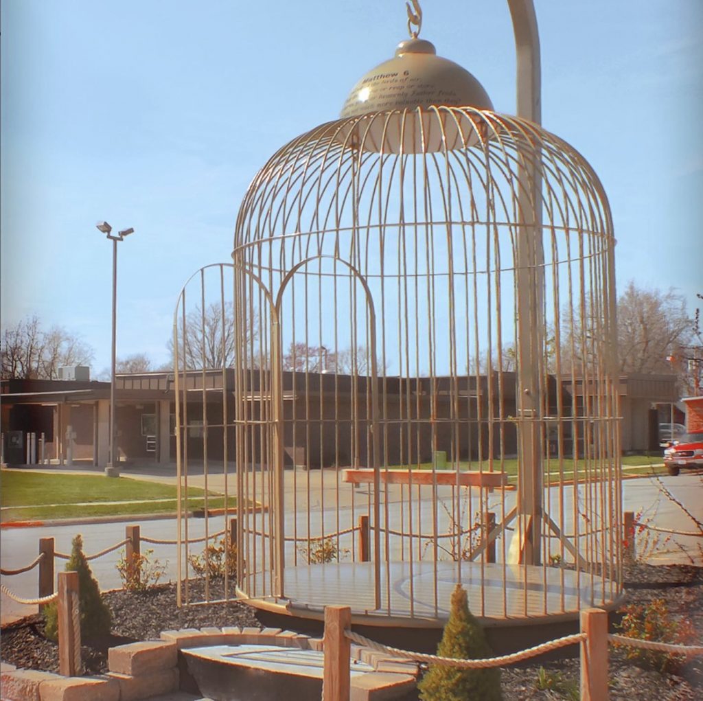 Worlds largest birdcage in Casey Illinois