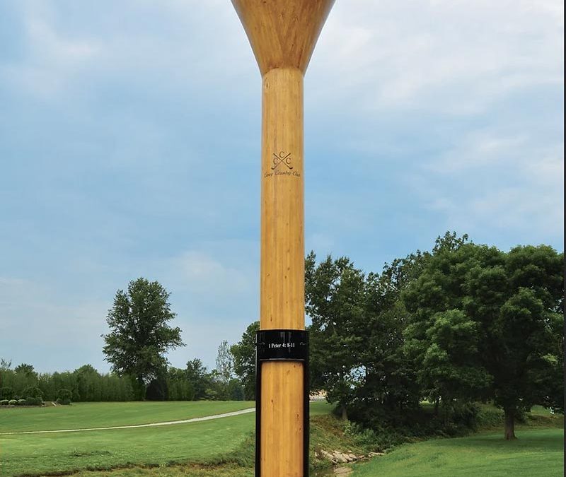 Worlds largest golf tee in Casey Illinois