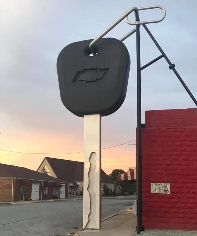 World's Largest Truck Key in Casey, Illinois