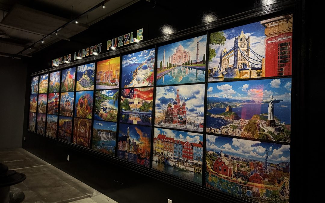 Worlds largest puzzle in St Louis city museum