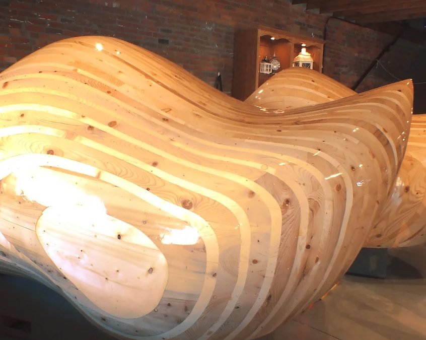 The world's largest wooden shoes in Casey, Illinoi