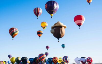 World’s Largest Hot Air Balloon Fiesta, Albuquerque, New Mexico