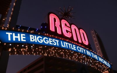 The Biggest Little City In The World, Reno, Nevada, USA