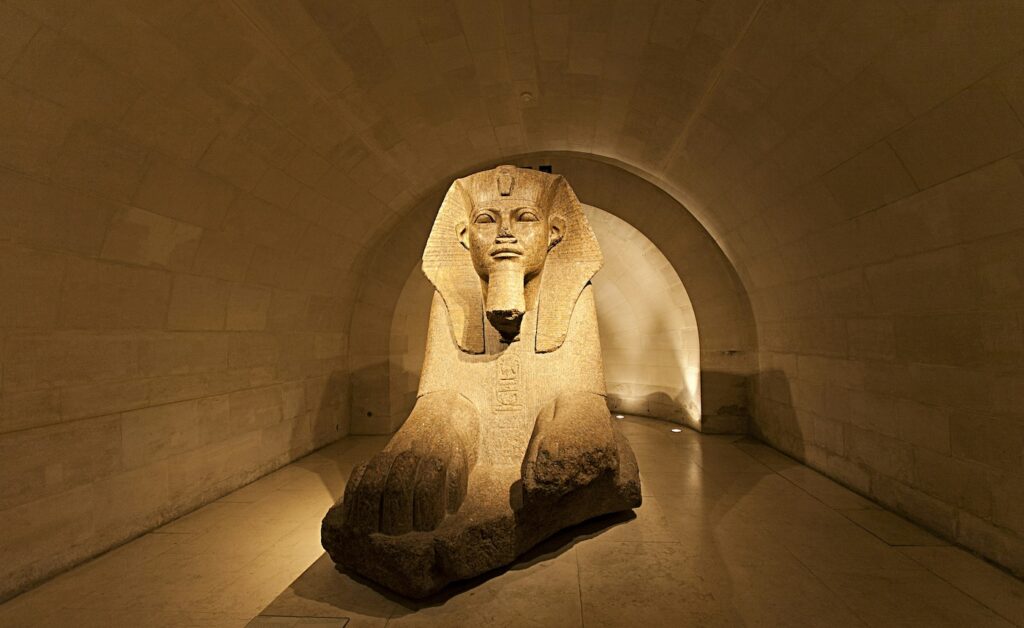 Inside the World's Largest Museum is the Great Sphinx of Tanis