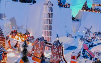 World’s Largest Gingerbread Town, Pepperkakebyen, Bergen, Norway