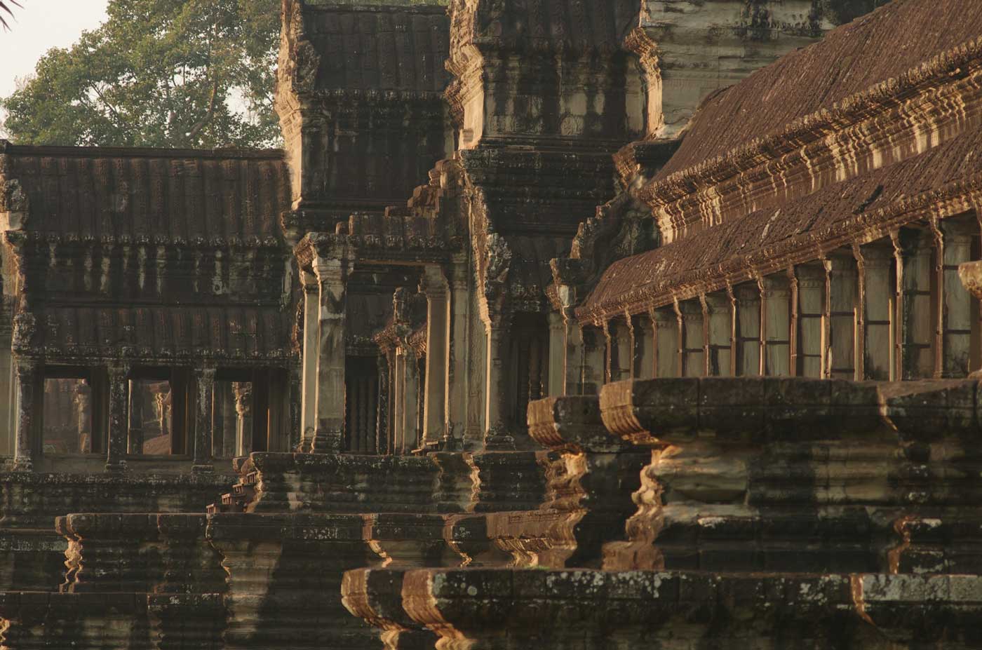 Angkor Wat's detailed architecture make it a tourist destination in Cambodia