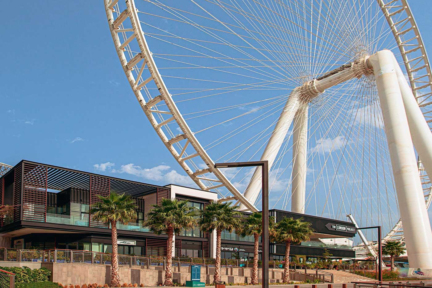 Dubai is home to the world's largest ferris wheel