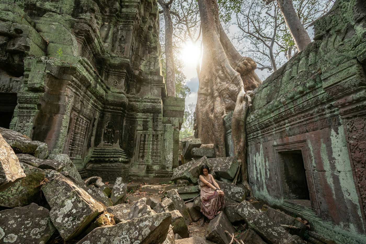 Angkor wat is a picturesque destination in Cambodia