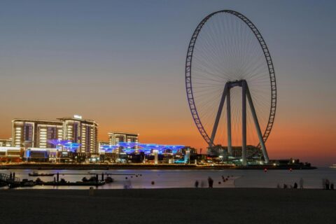 World's Largest Ferris Wheel, Ain Dubai, United Arab Emirates - Worlds