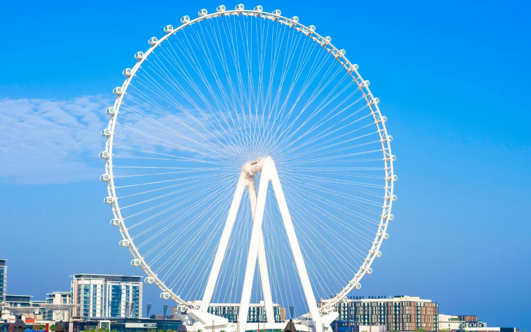 The world's largest ferris wheel is in Dubai